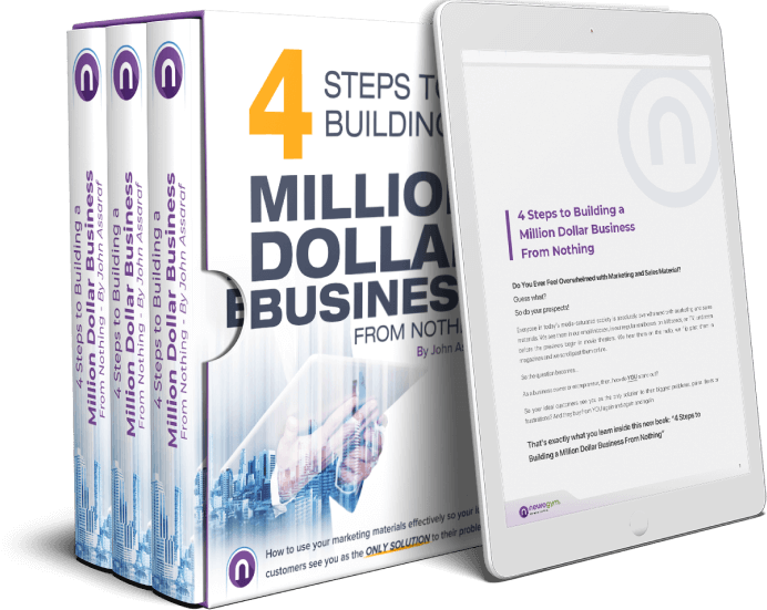 4 Steps to Building a Million Dollar Business From Nothing