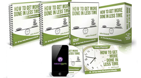 how to get more done in less time